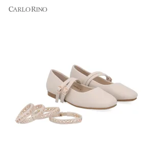 Posie Eyelet Ballerinas