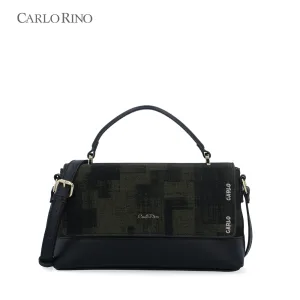 CR Mosaic Top Handle Bag