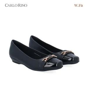 Gloss Accent Ballerinas