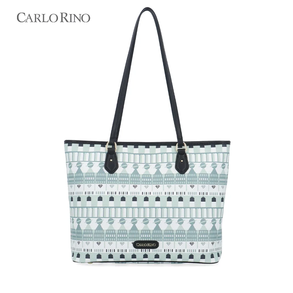 DC Superheroes Batik Tote Shopper Bag DC Superheroes Batik Tote Shopper Bag