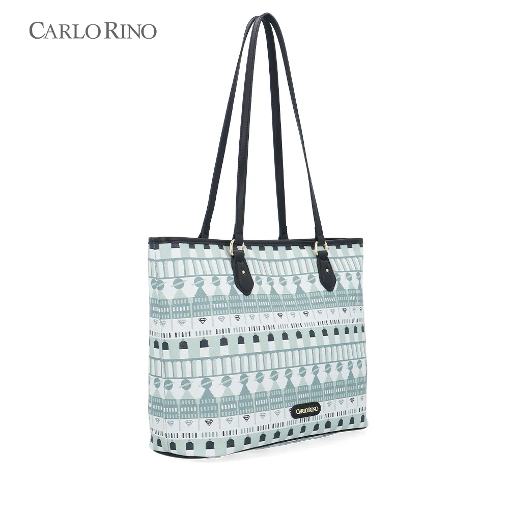DC Superheroes Batik Tote Shopper Bag DC Superheroes Batik Tote Shopper Bag
