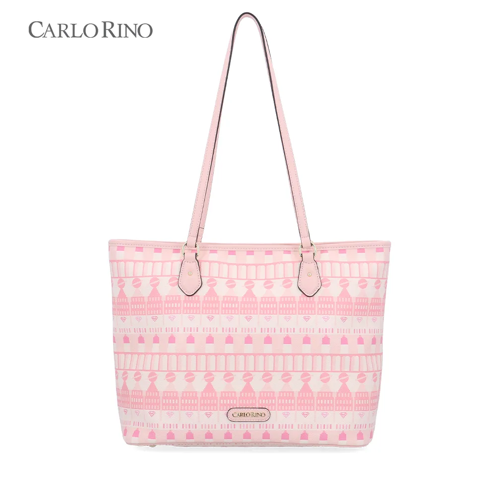 DC Superheroes Batik Tote Shopper Bag DC Superheroes Batik Tote Shopper Bag