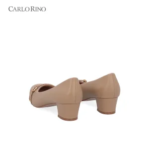 Knot Detail Square Pumps Knot Detail Square Pumps