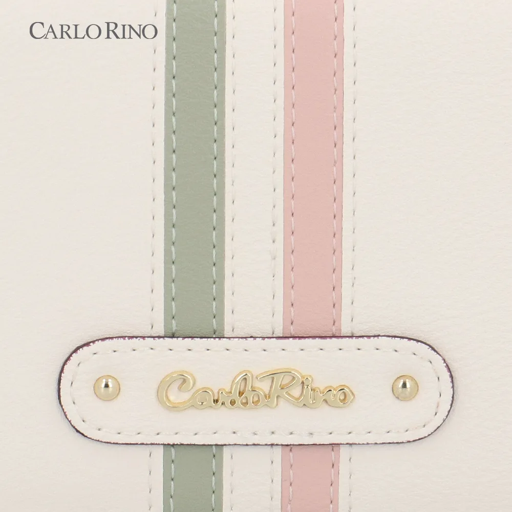 Mila Striped Short Wallet Mila Striped Short Wallet