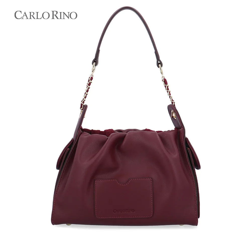 Bordeaux Ava Cinch Shoulder Bag Bordeaux Ava Cinch Shoulder Bag