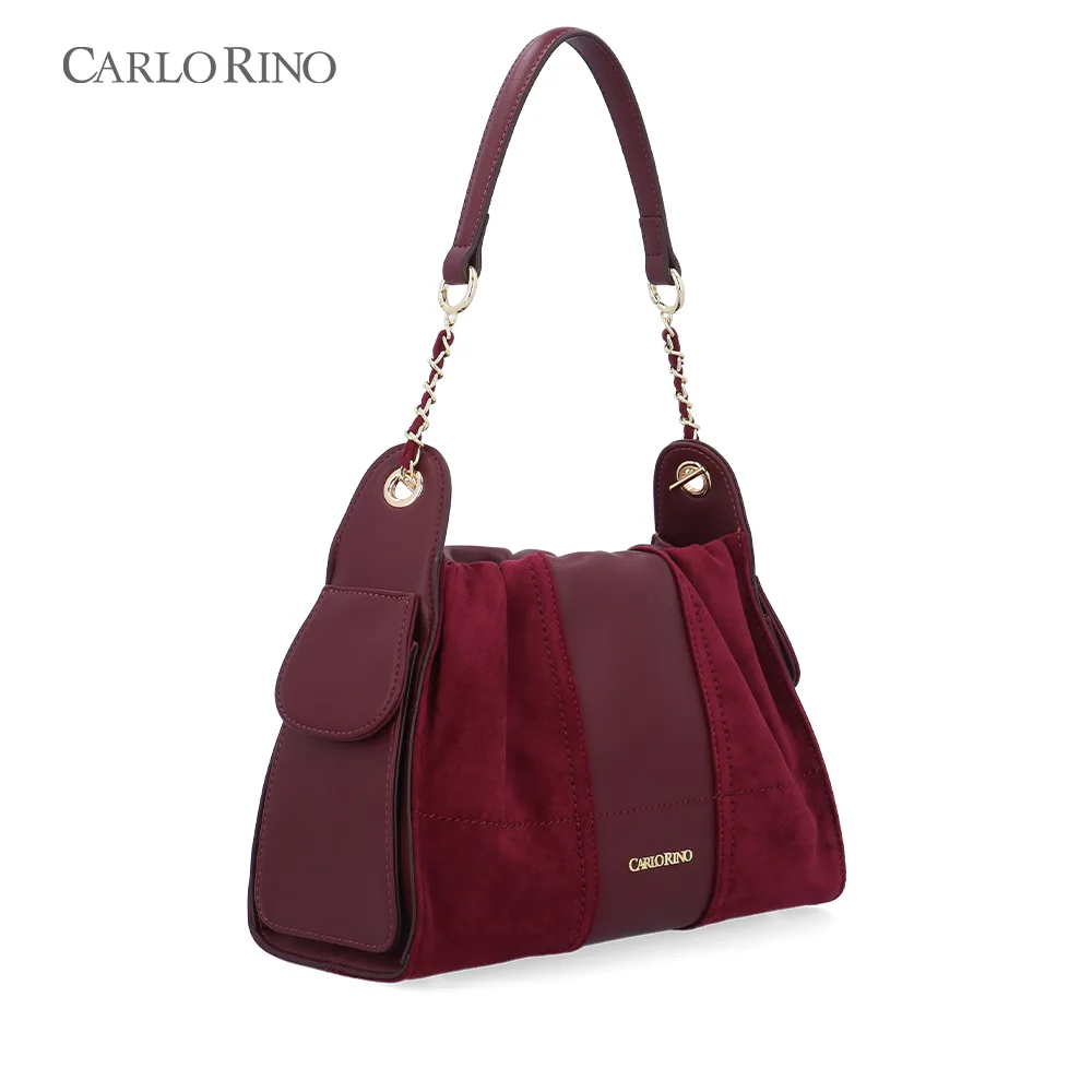 Bordeaux Ava Cinch Shoulder Bag Bordeaux Ava Cinch Shoulder Bag