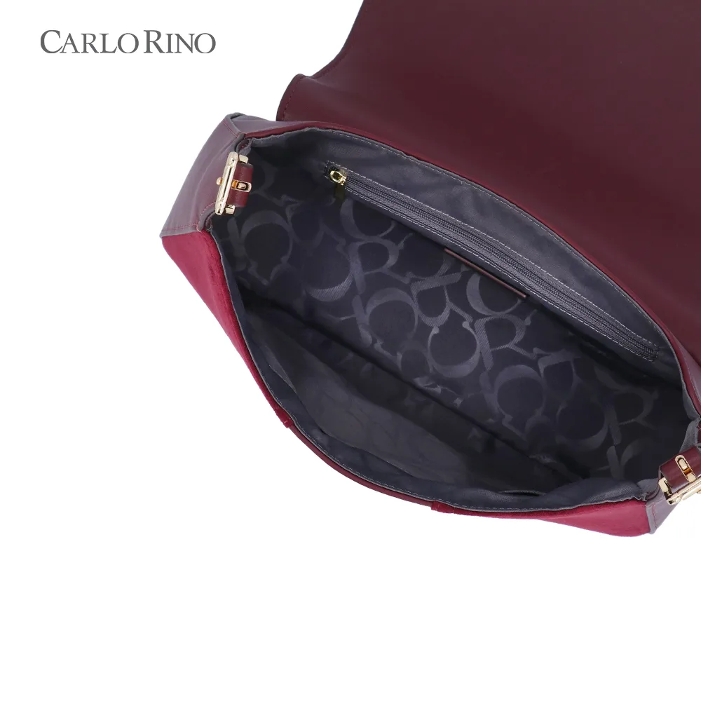 Bordeaux Ava 2-Way Shoulder Bag Bordeaux Ava 2-Way Shoulder Bag