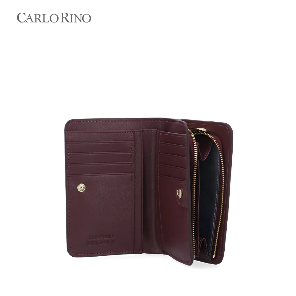 Bordeaux Ava Short Wallet Bordeaux Ava Short Wallet