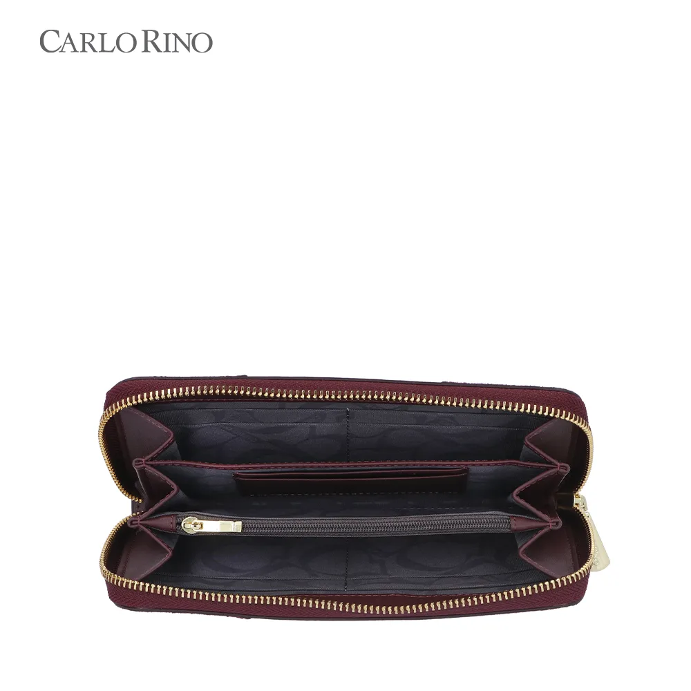 Bordeaux Ava Zip-Around Wallet Bordeaux Ava Zip-Around Wallet
