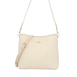 Alaina Woven 2 Way Shoulder Bag