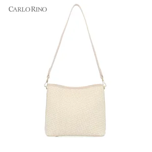 Alaina Woven 2 Way Shoulder Bag Alaina Woven 2 Way Shoulder Bag