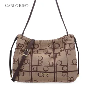 Carlo GEO Jacquard Cinch Bag