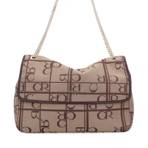 Carlo GEO Jacquard Soft Flap Bag