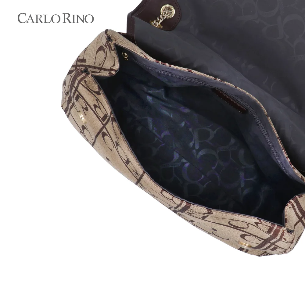 Carlo GEO Jacquard Soft Flap Bag Carlo GEO Jacquard Soft Flap Bag