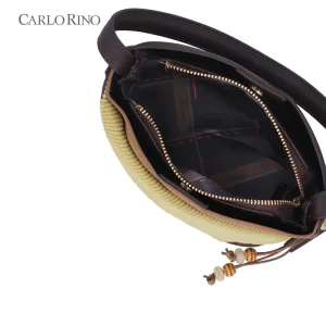 Ivy Charm Top Handle Bag