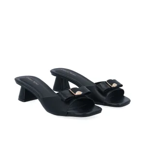 Belle Bow Kitten Heel Sandals Belle Bow Kitten Heel Sandals