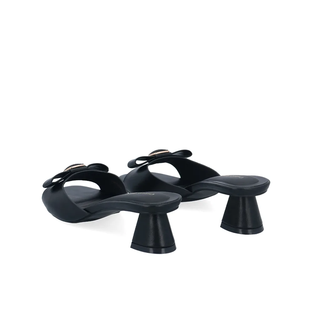 Belle Bow Kitten Heel Sandals Belle Bow Kitten Heel Sandals